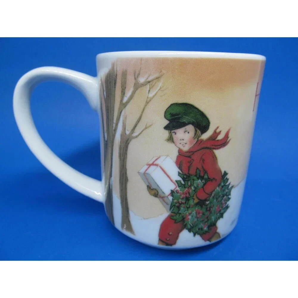Pottery Barn Home For The Holidays Coffee Mug